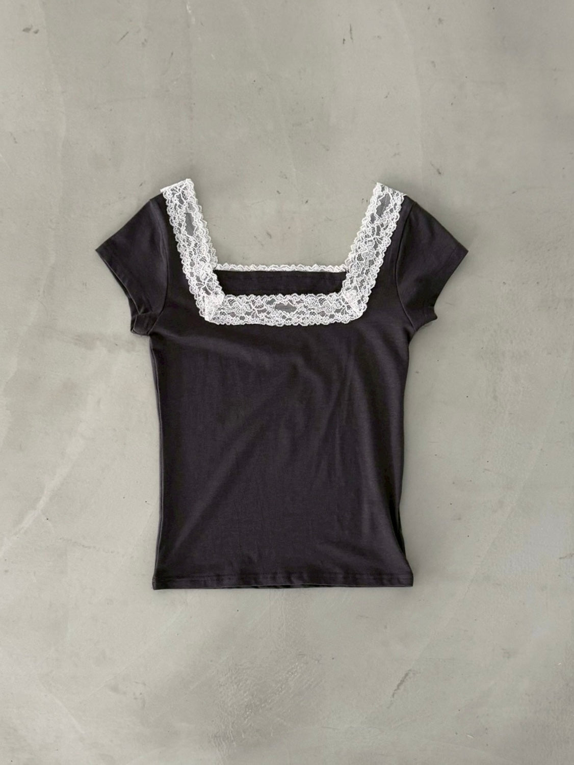 Lace Frame Tee