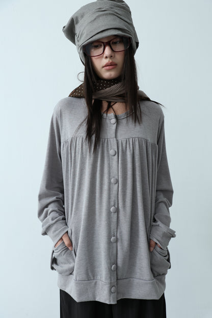 Open collar with bow and bow