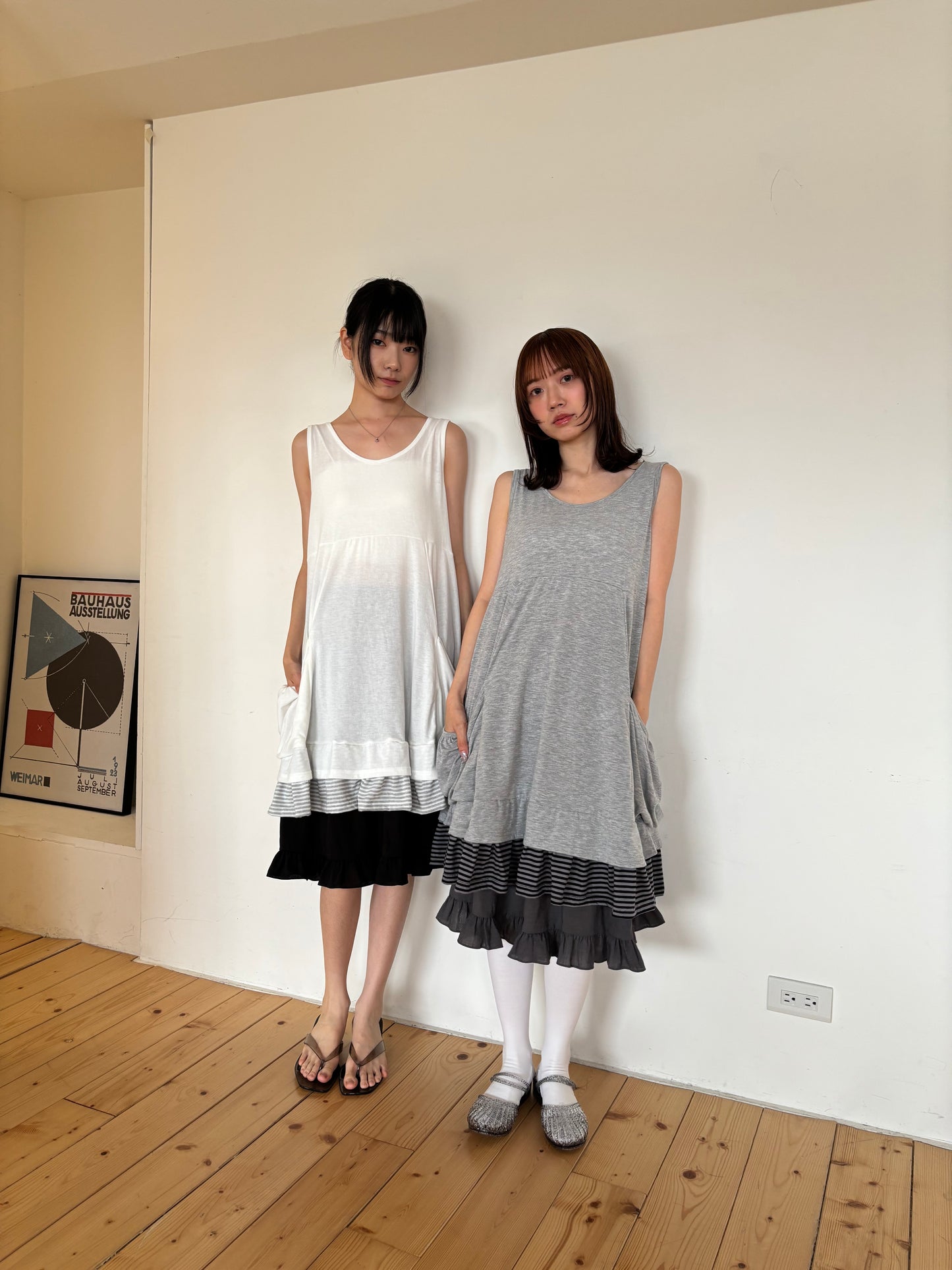 Cascade Midi Skirt