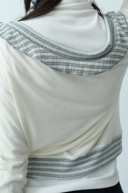 Striped Patchwork Top