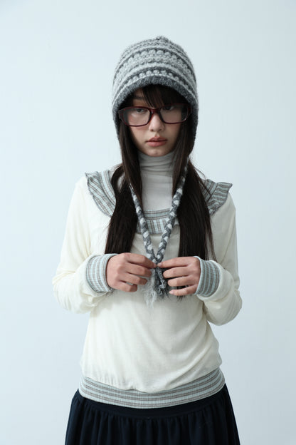 Striped Patchwork Top