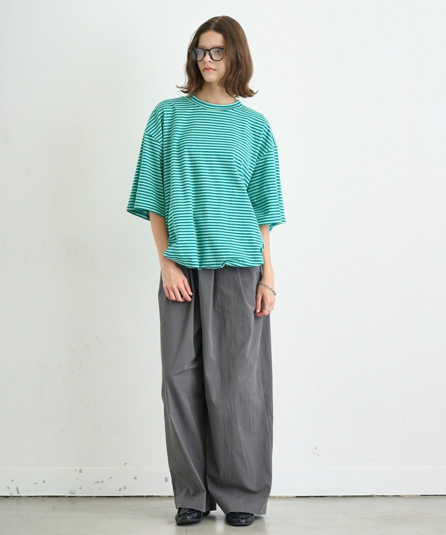 （sale 至8/23 22:00） CIAOPANIC TYPY 下擺氣球廓形寬版短袖 TEE