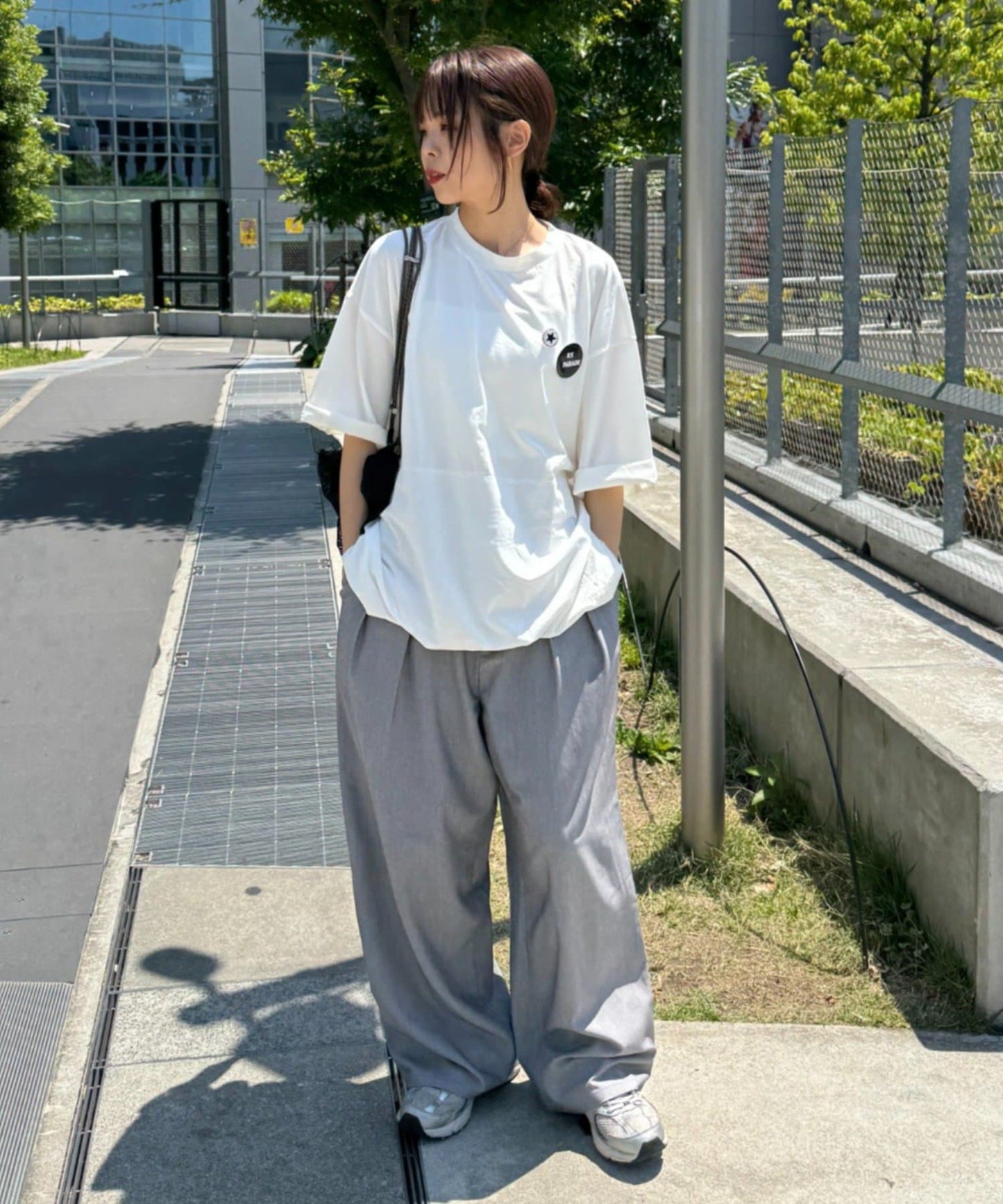 （sale 至8/23 22:00） CIAOPANIC TYPY 下擺氣球廓形寬版短袖 TEE