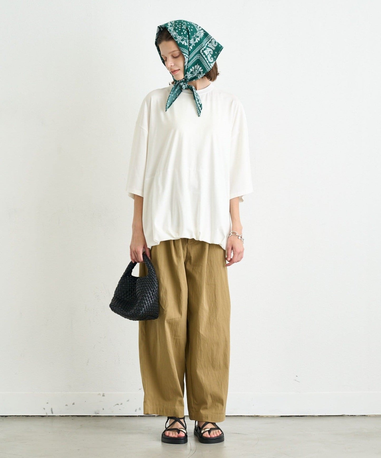 （sale 至8/23 22:00） CIAOPANIC TYPY 下擺氣球廓形寬版短袖 TEE