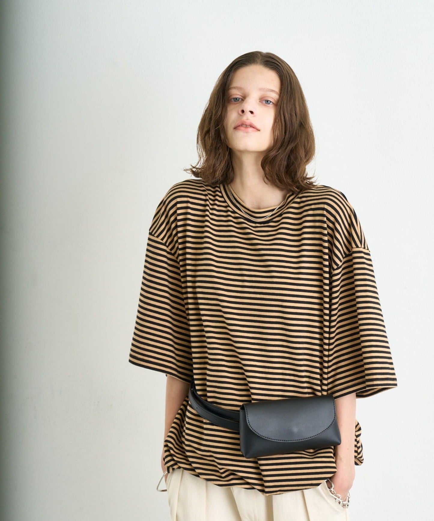 （sale 至8/23 22:00） CIAOPANIC TYPY 下擺氣球廓形寬版短袖 TEE