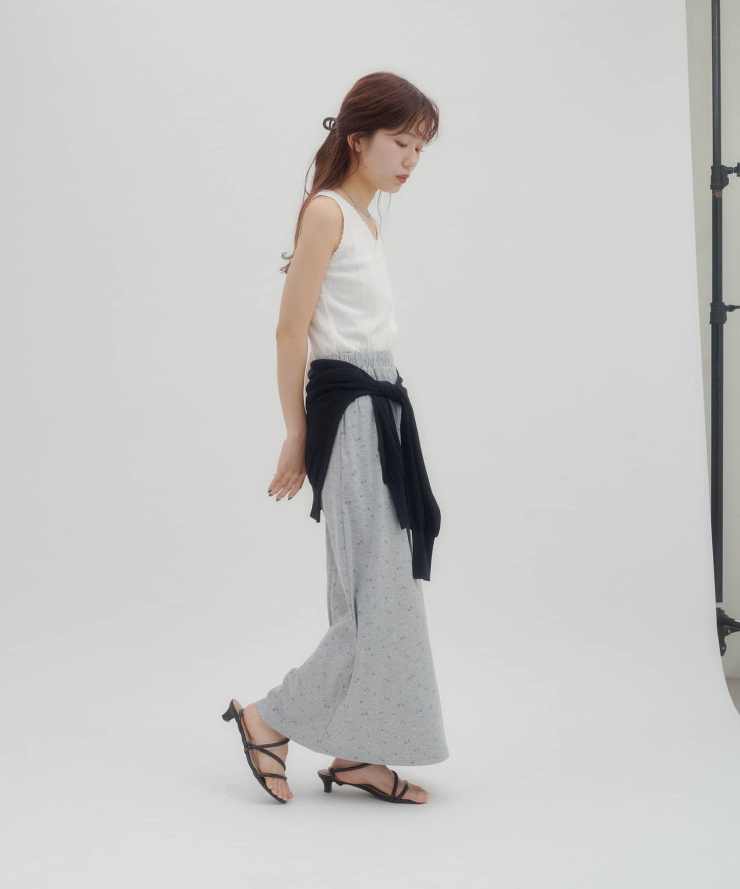 （sale 至8/23 22:00）碎花棉質直筒窄裙