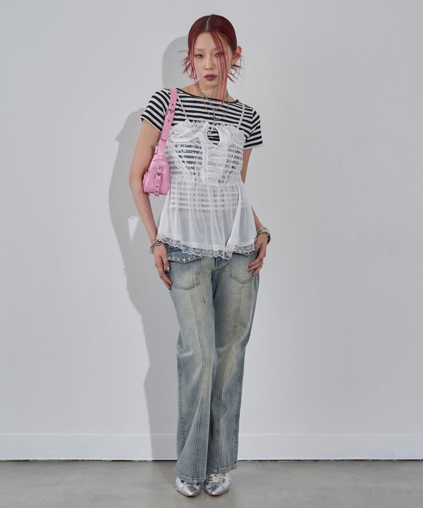 （sale 至8/23 22:00）WHO'S WHO gallery 蕾絲吊帶背心