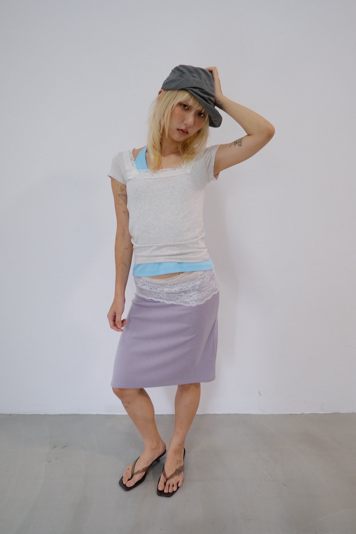 Lace Frame Tee