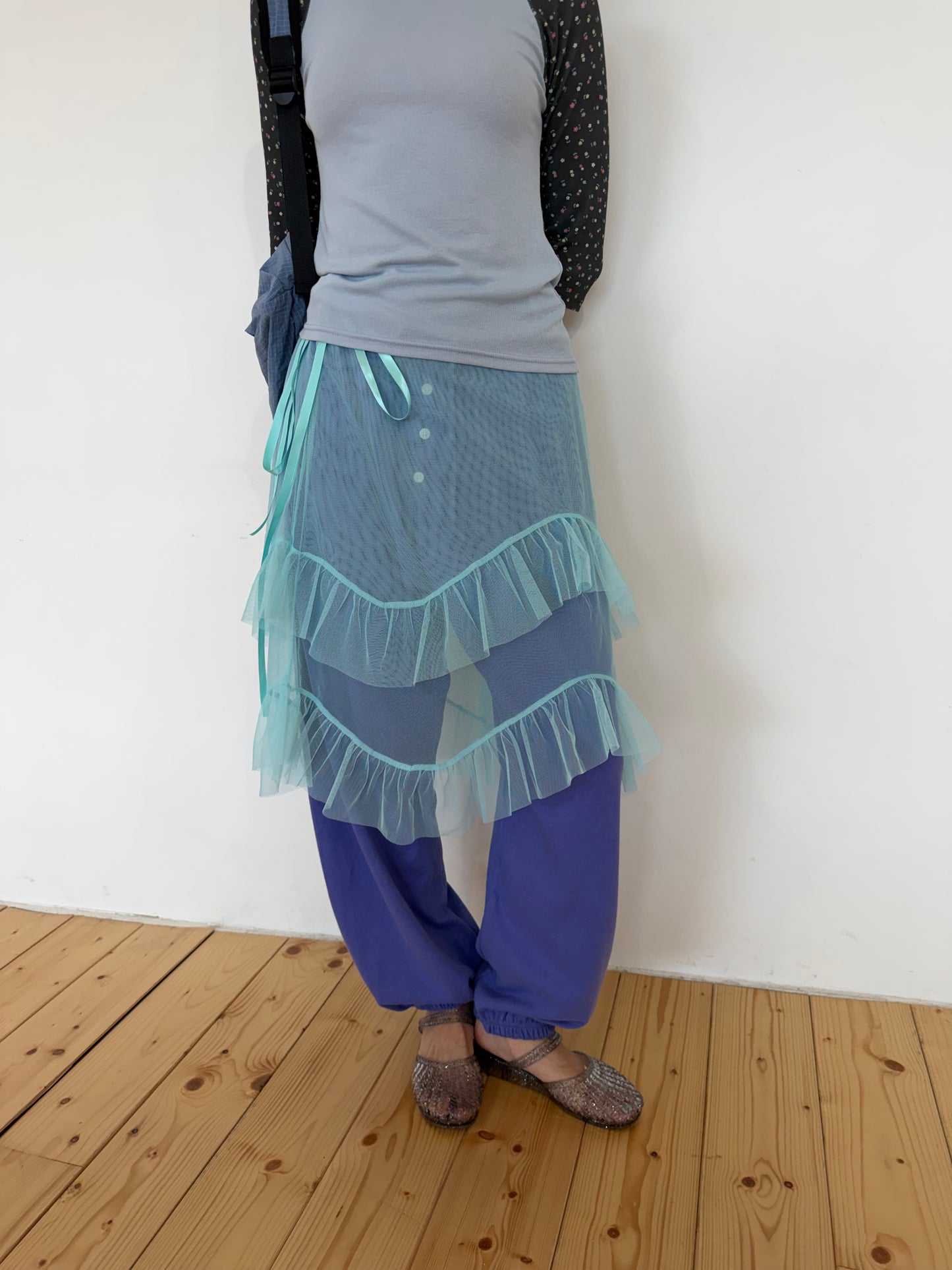 Cotton tapered trousers