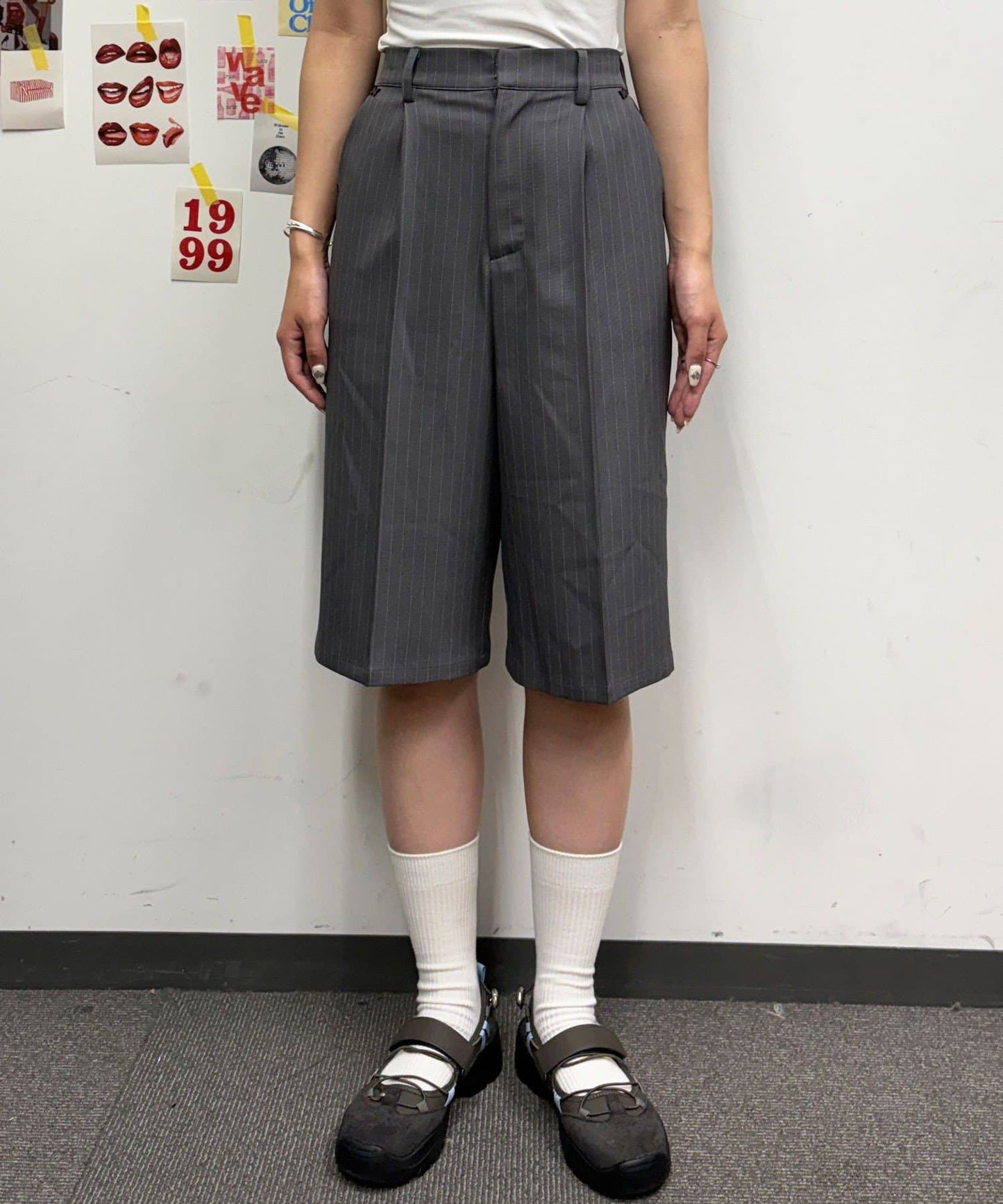 （sale 至8/23 22:00）Ciaopanic 蝴蝶鉚釘七分褲