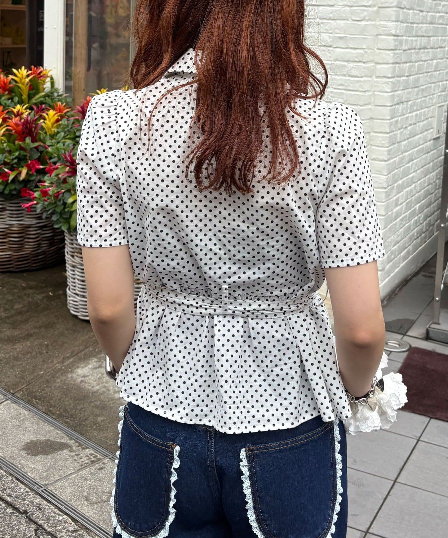 （sale 至8/23 22:00）Ciaopanic 綁帶泡泡袖上衣