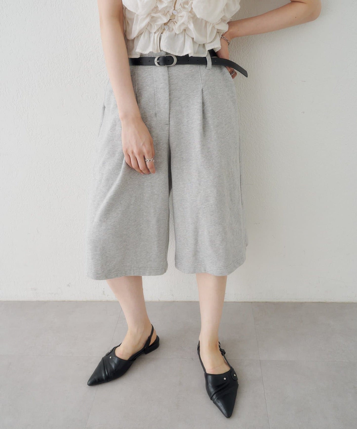 （sale 至8/23 22:00）Kastane 百慕達七分褲皮帶套裝