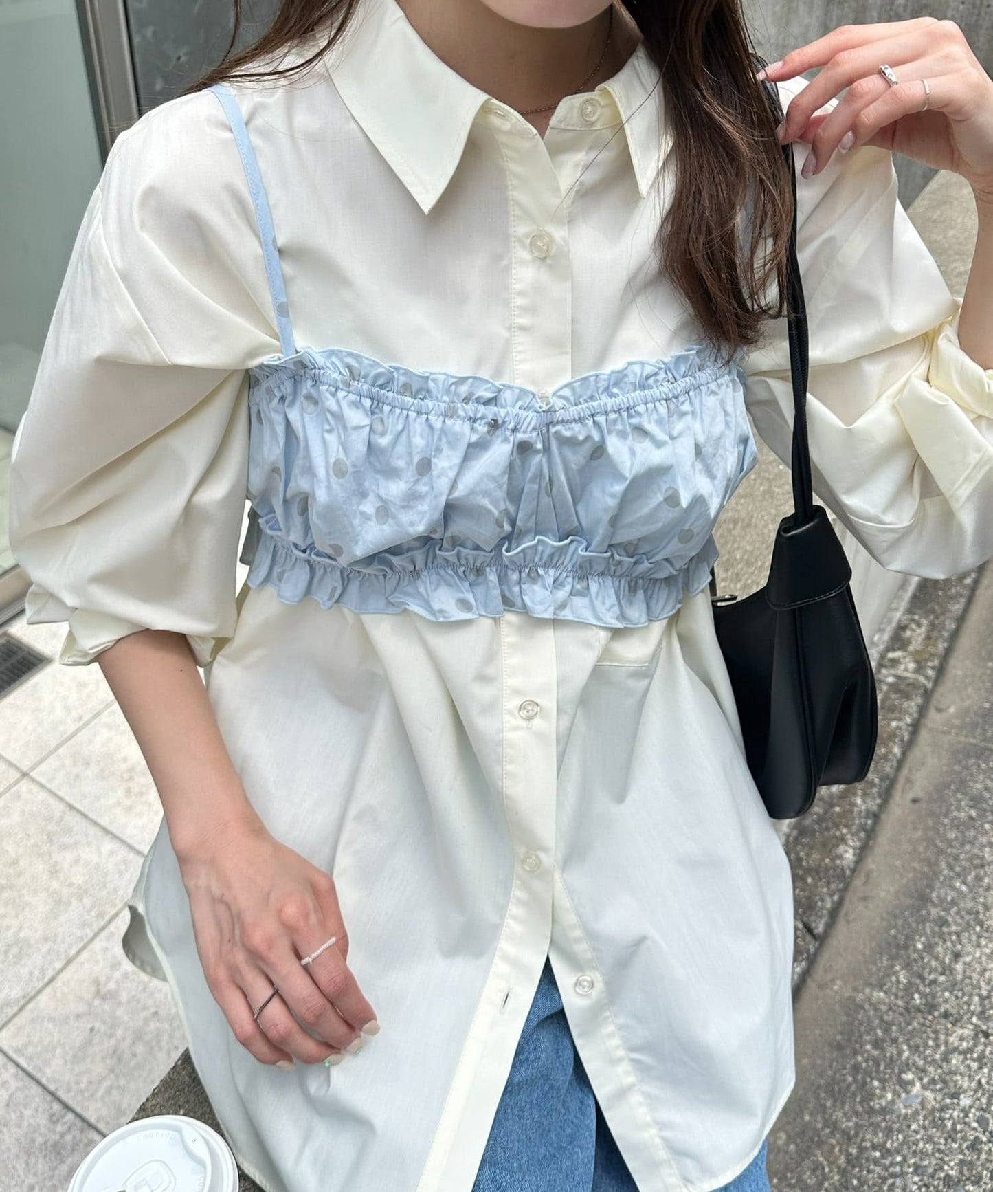 （sale 至8/23 22:00）Discoat 點點胸衣背心