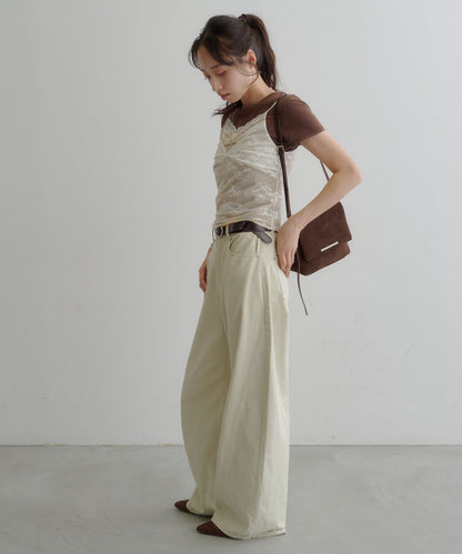 （Sale 至9/21 22:00）Kastane 雙層蕾絲背心