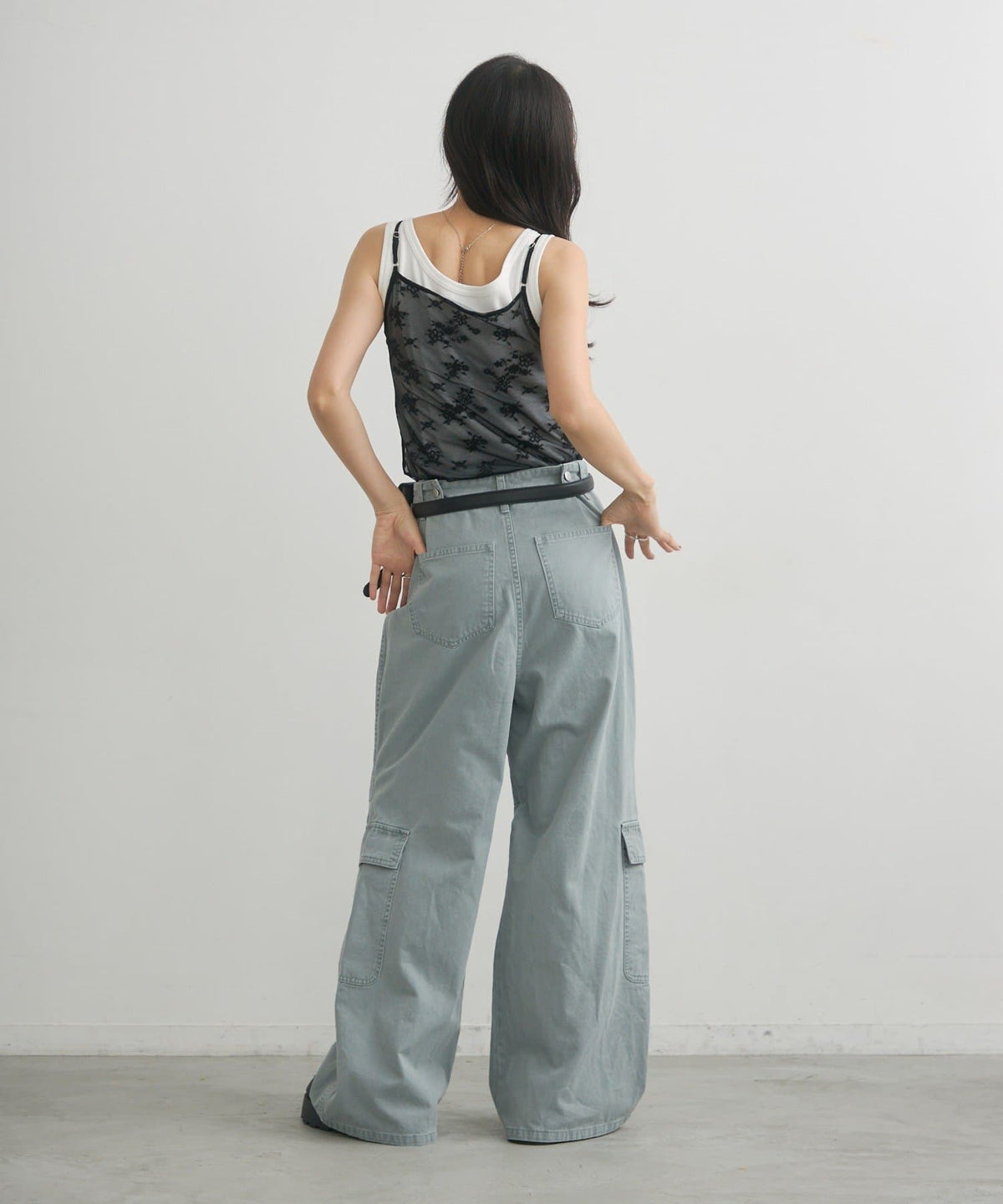 （Sale 至9/21 22:00）Kastane 雙層蕾絲背心