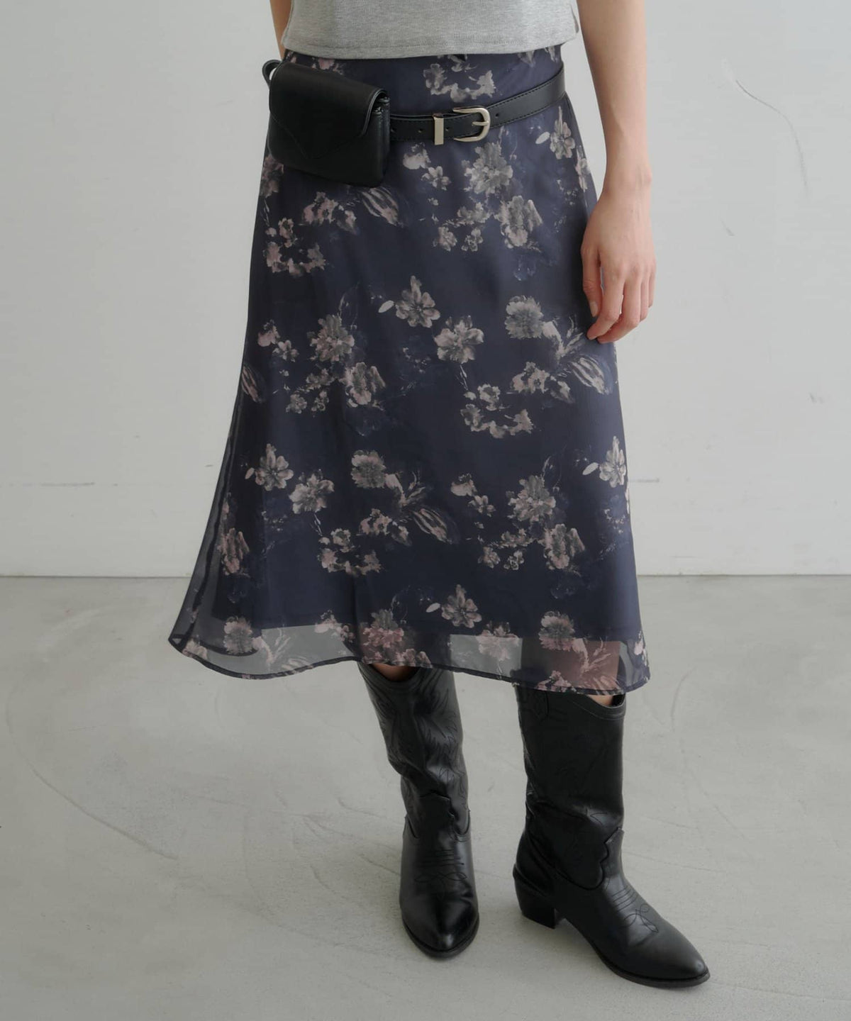 (Sale 至9/21 22:00）Kastane 透明薄紗中長裙