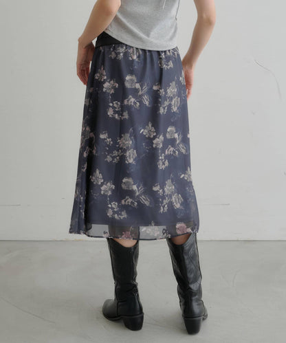 (Sale 至9/21 22:00）Kastane 透明薄紗中長裙