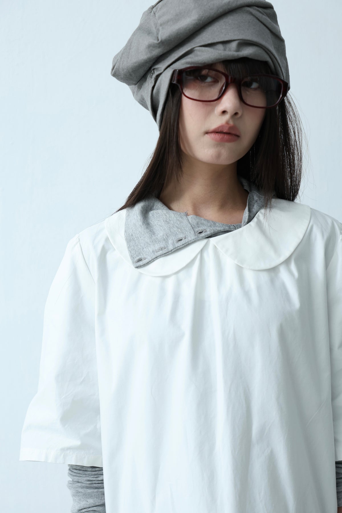 basic button-down top