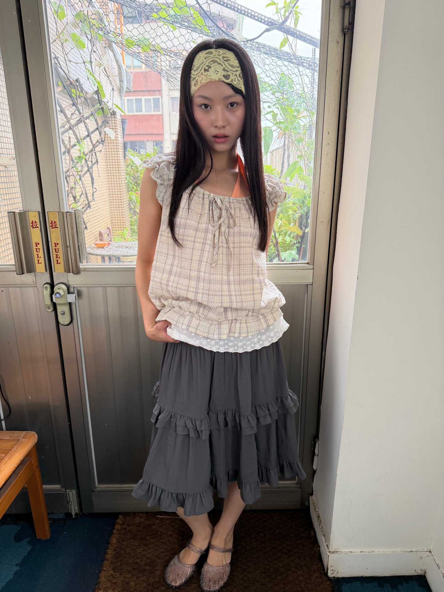 Prairie Check Tunic