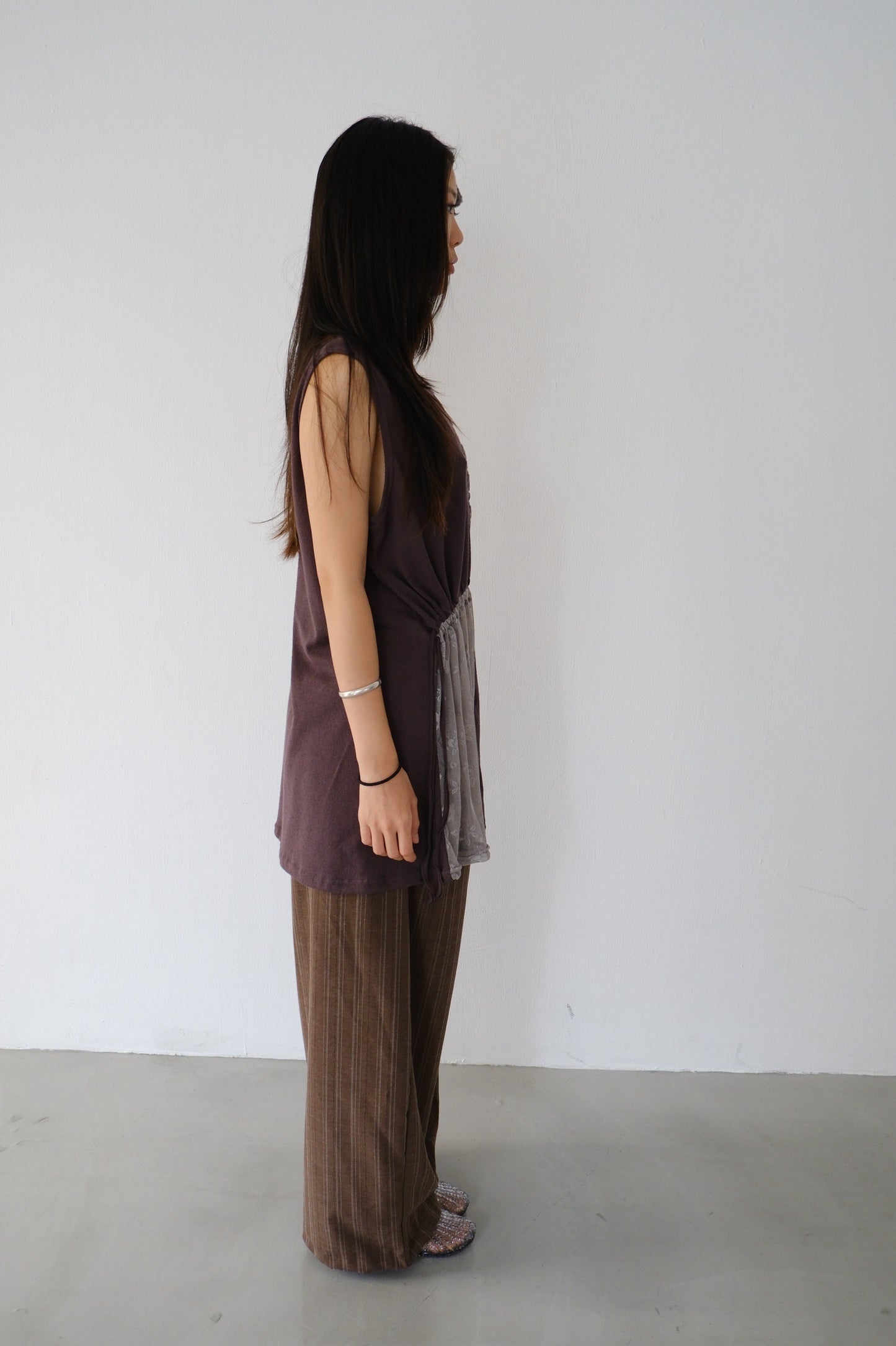 Deconstructed Lace Tank skirt