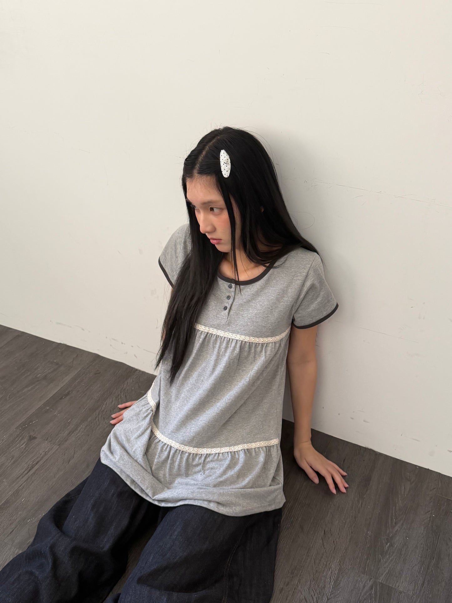 Long Lace Top