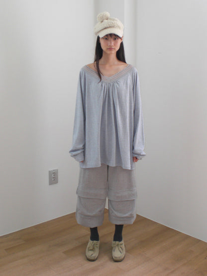 FUN FROM FUN POCKET SWEAT PANTS, MELANGE GREY