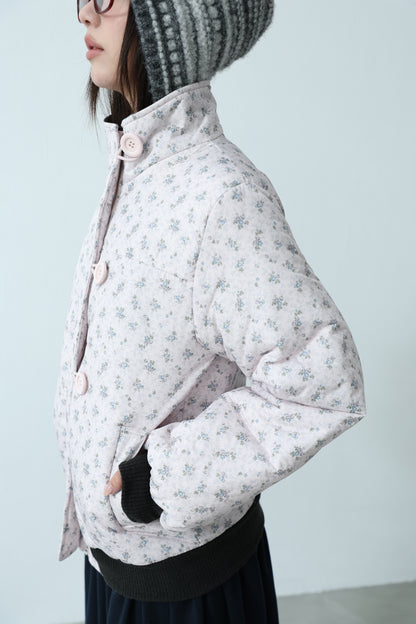 Floral Quilted Coat