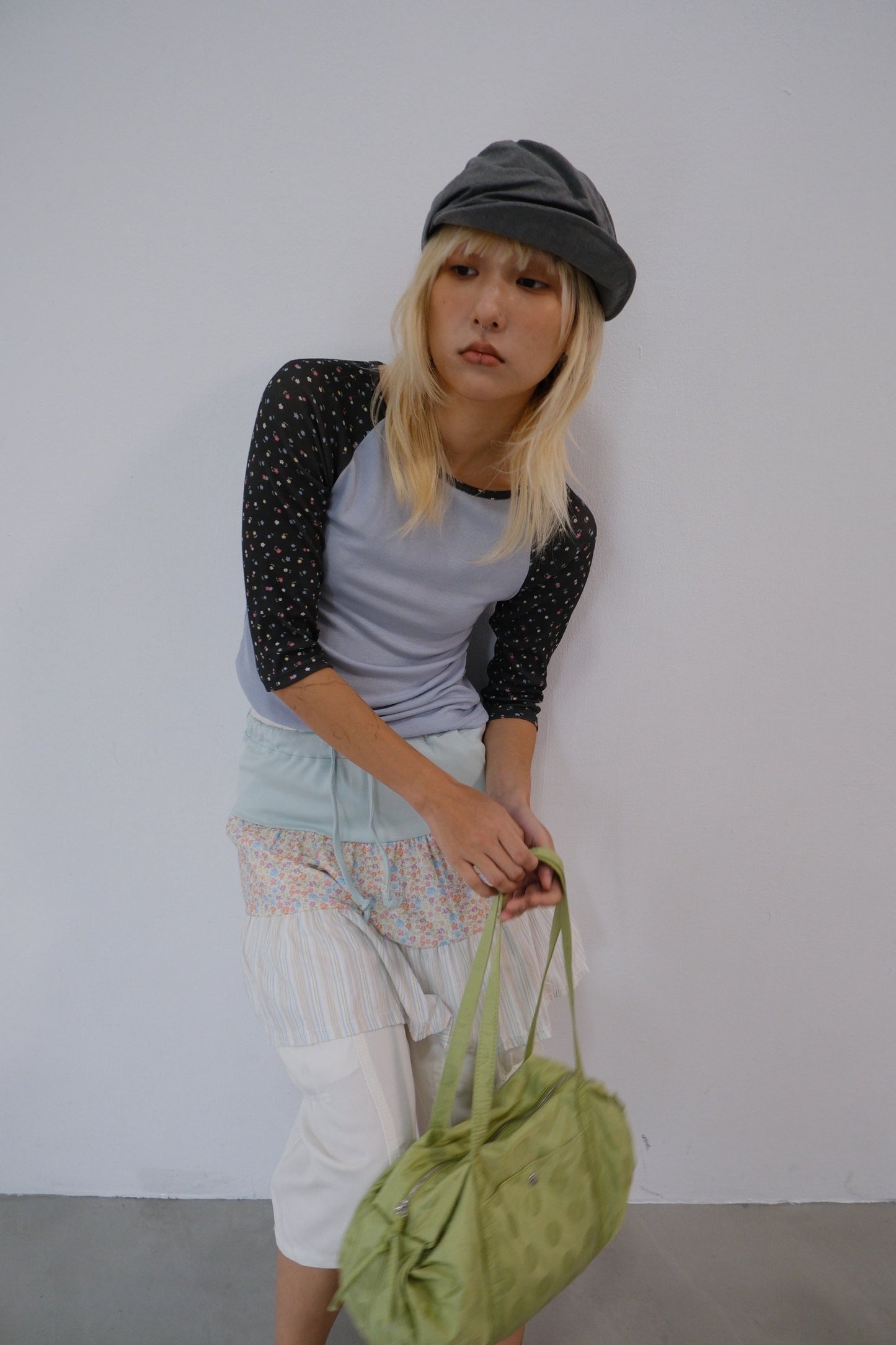 Dot Jacquard Tote Bag