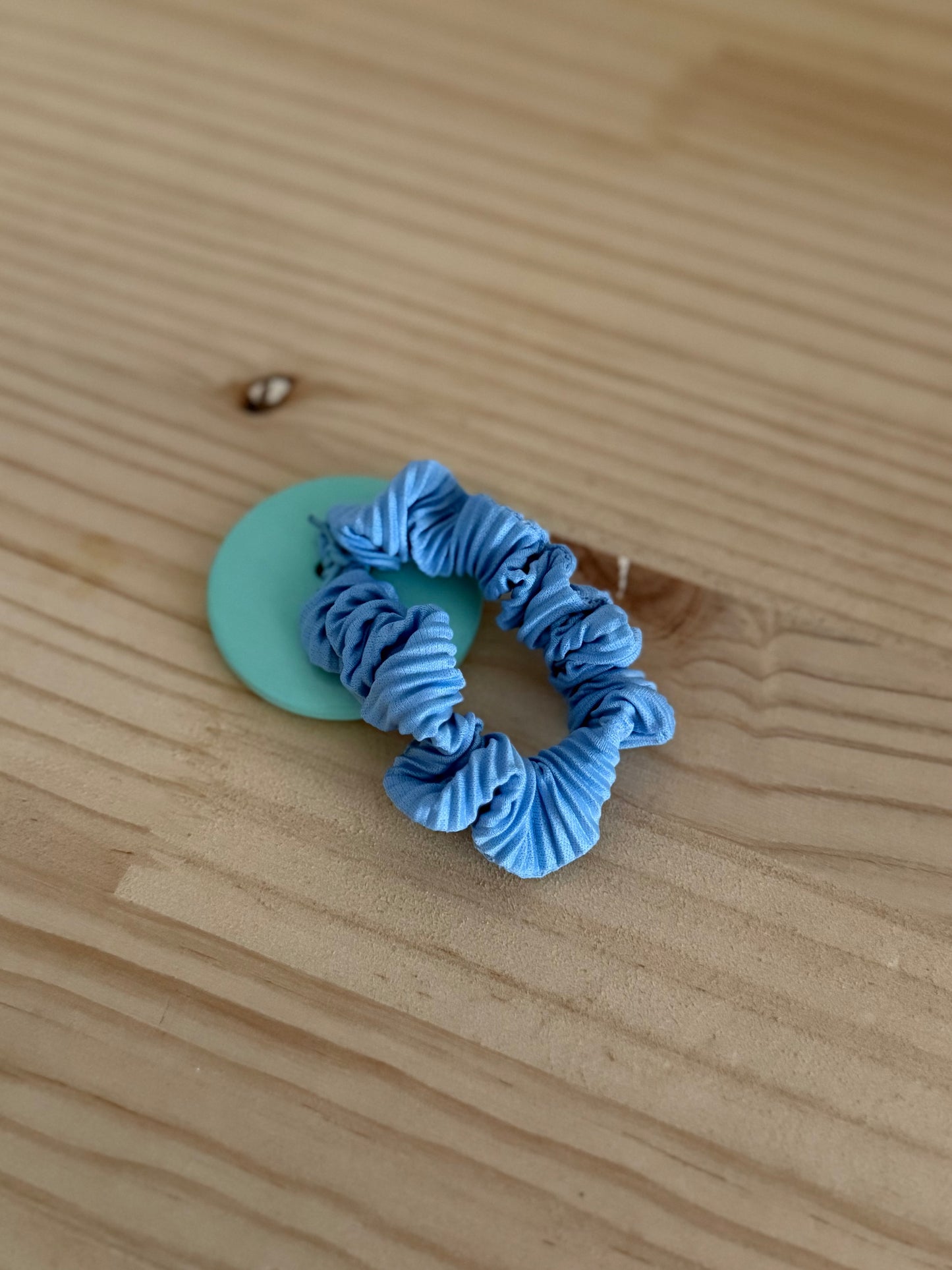Large Button Hair Tie
