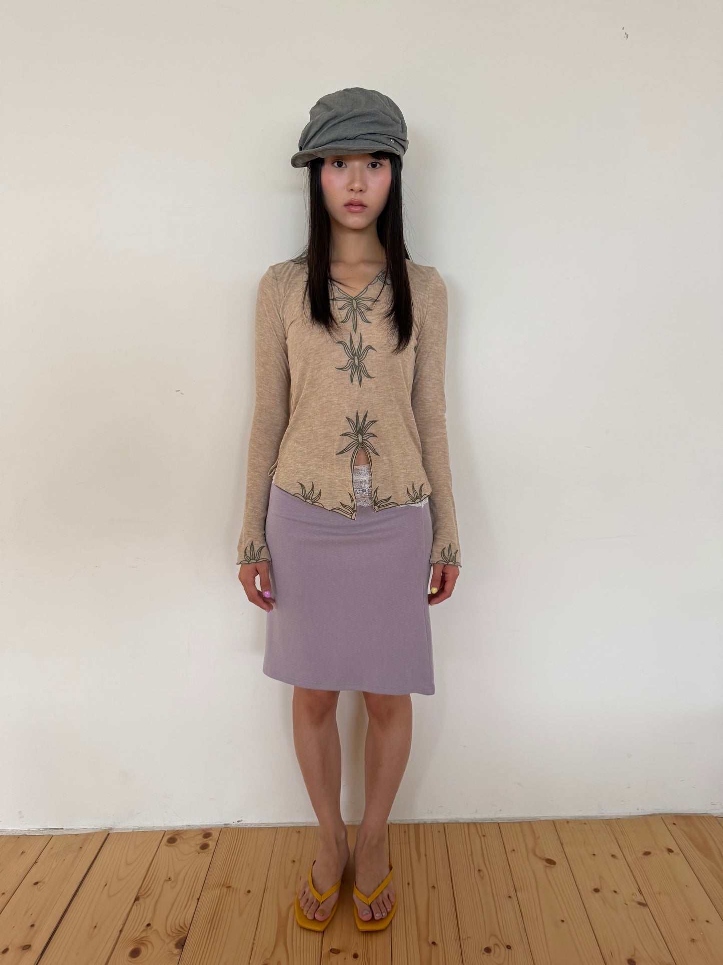 Botanical Embroidery Top