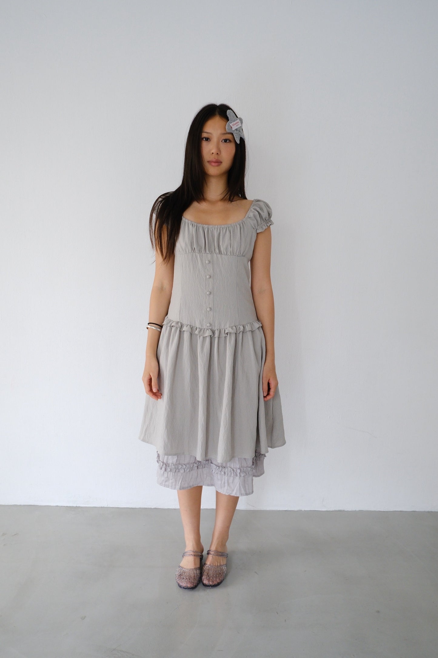 Petite Ruffle Dress