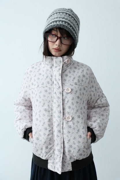 Floral Quilted Coat