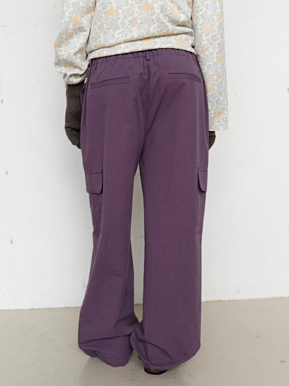 FUN FROM FUN Saturday Cargo Pants, Grape Jam