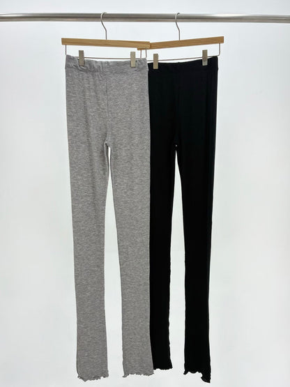 Piping Detail Stretch Leggings