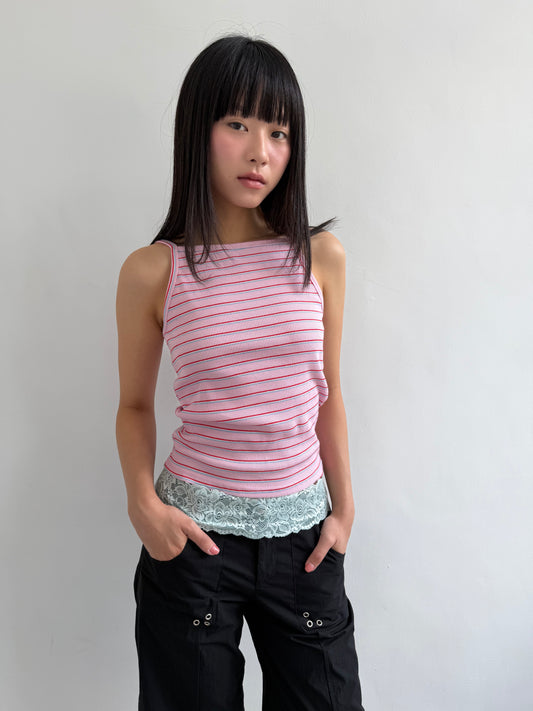 2-Way Striped Tank Top