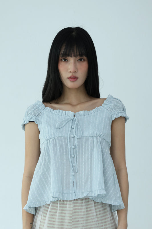 Princess puff sleeve top