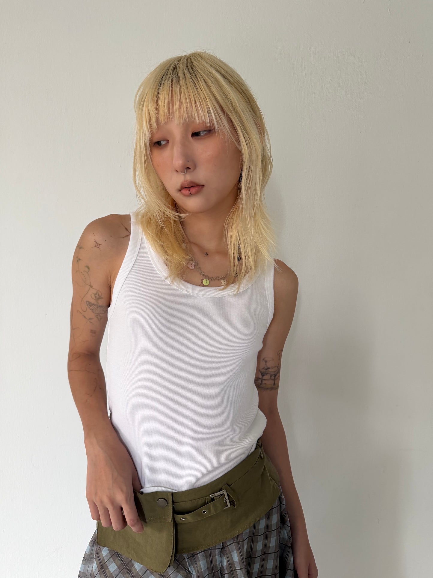cotton tank vest