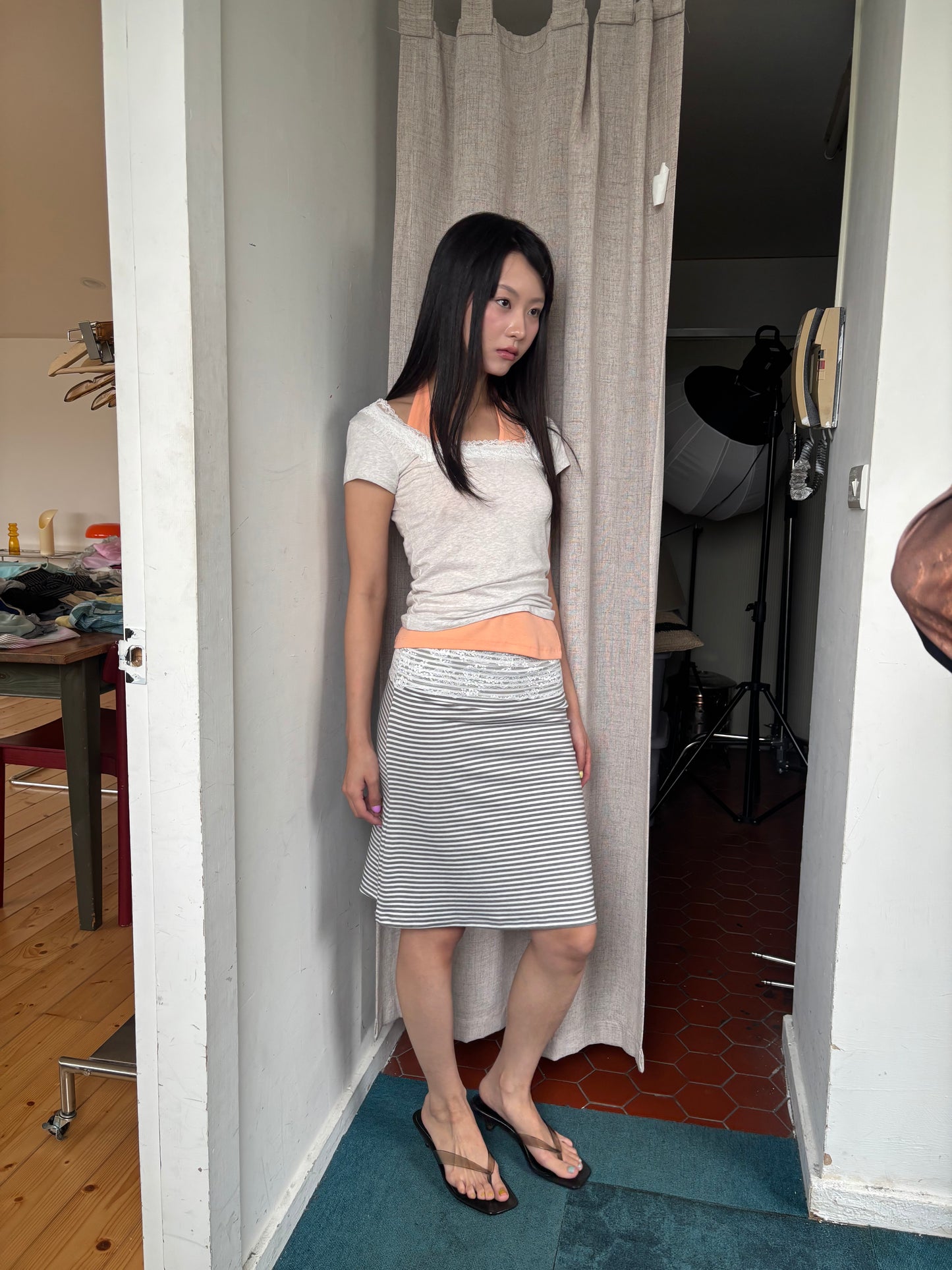 Lace Frame Tee