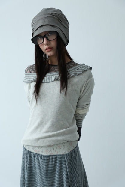 Cotton button cap