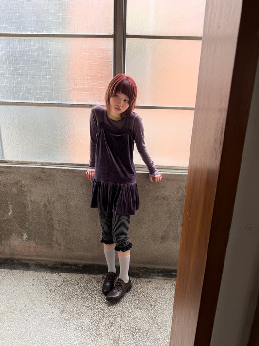 Corduroy Lace Dress