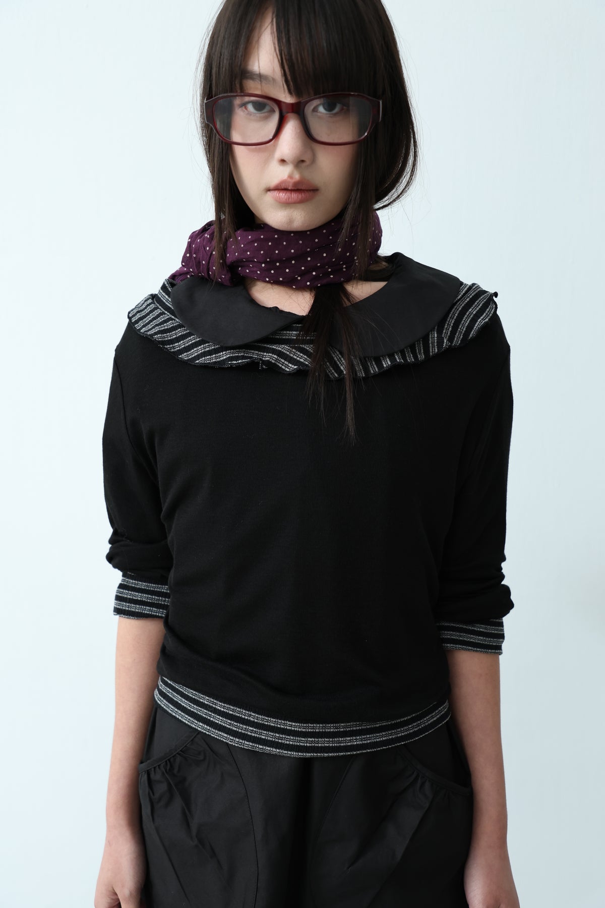 Striped Patchwork Top
