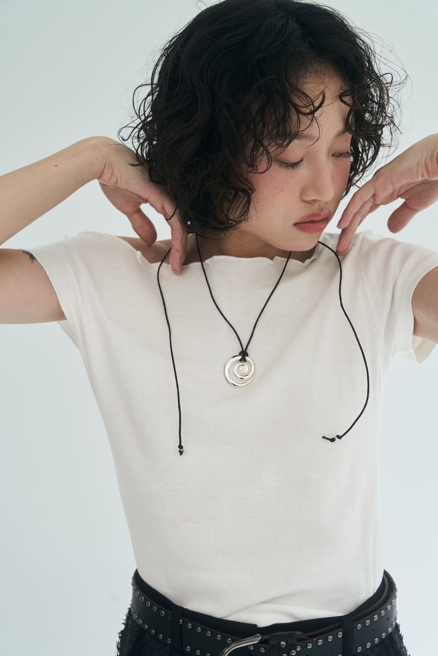 Twisted Spiral Necklace