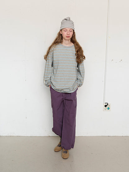 FUN FROM FUN Frill Beanie, Grey
