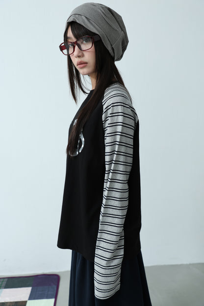 Melody Note Shoulder Top