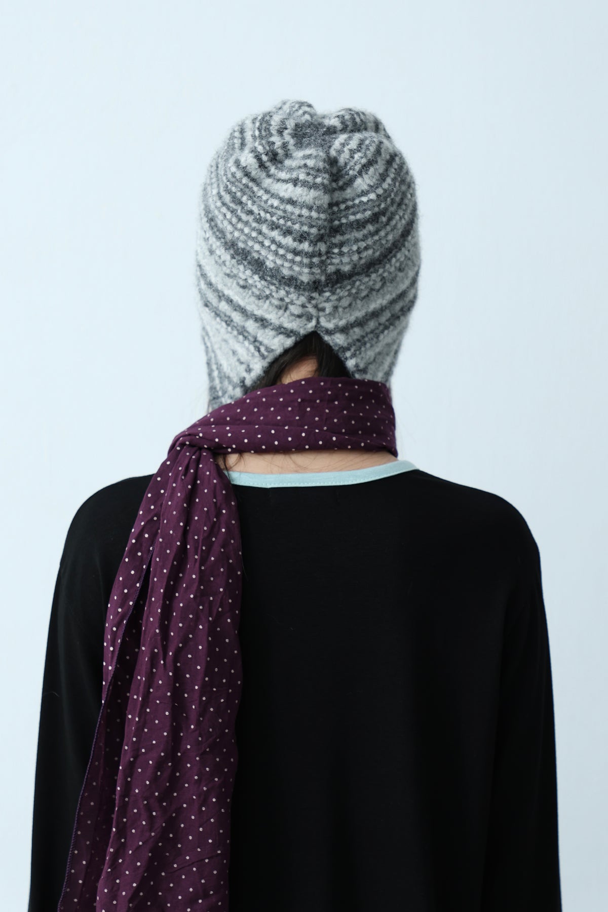 Pattern Knit Beanie
