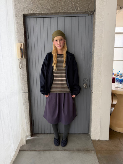 Workwear pocket button loose jacket