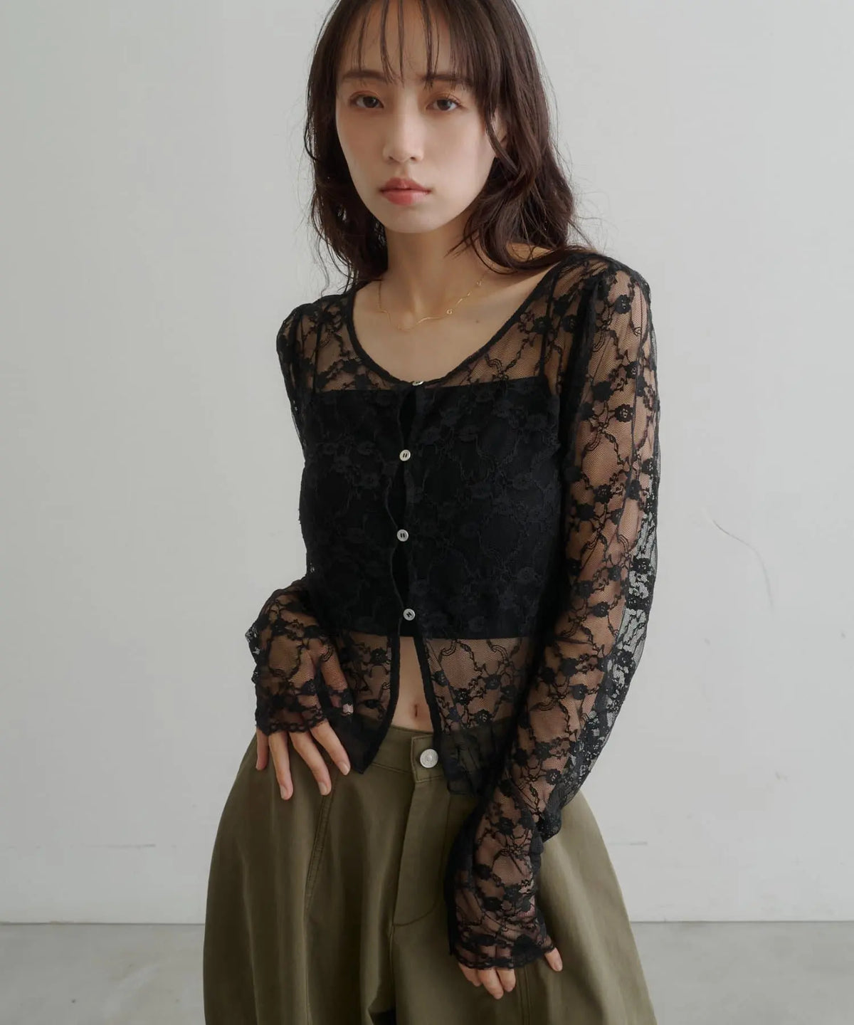 (Sale 至9/21 22:00）kastane 2way 蕾絲上衣