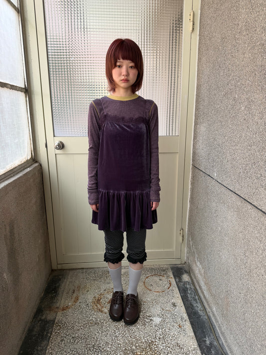 Corduroy Lace Dress
