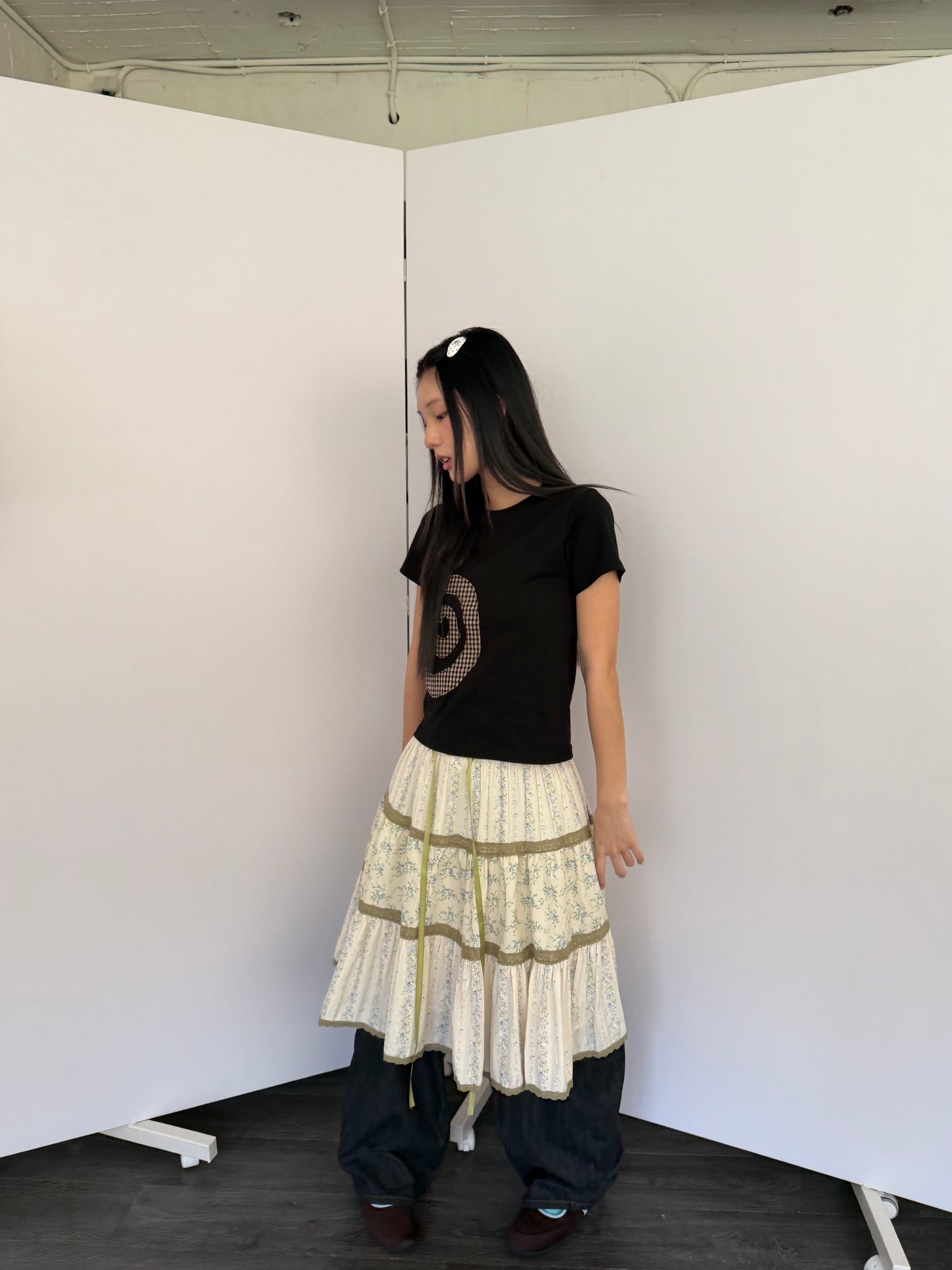 Spiral Detail Tee