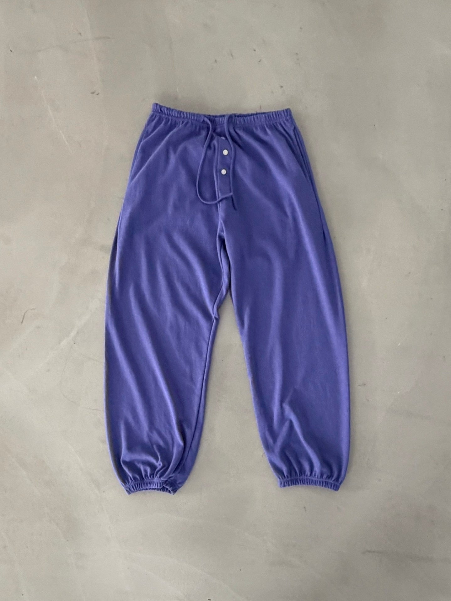 Cotton tapered trousers